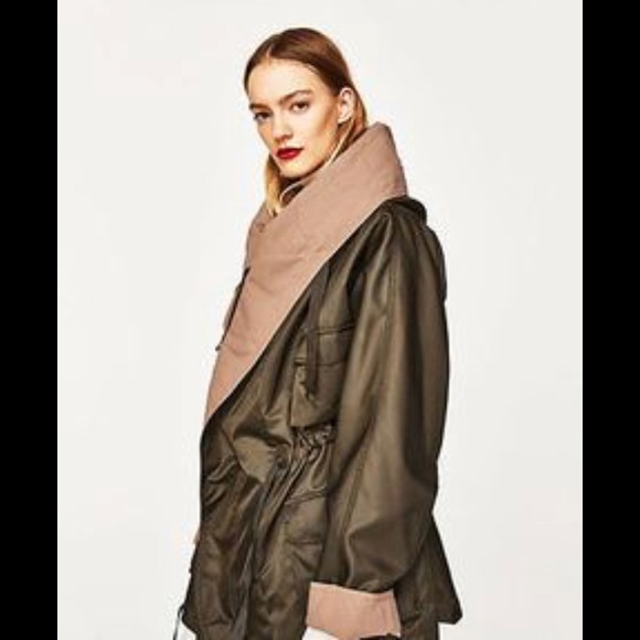 Zara studio contrast coat - Picture 3 of 5